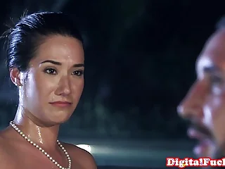 BDSM amateur visiting fetish club